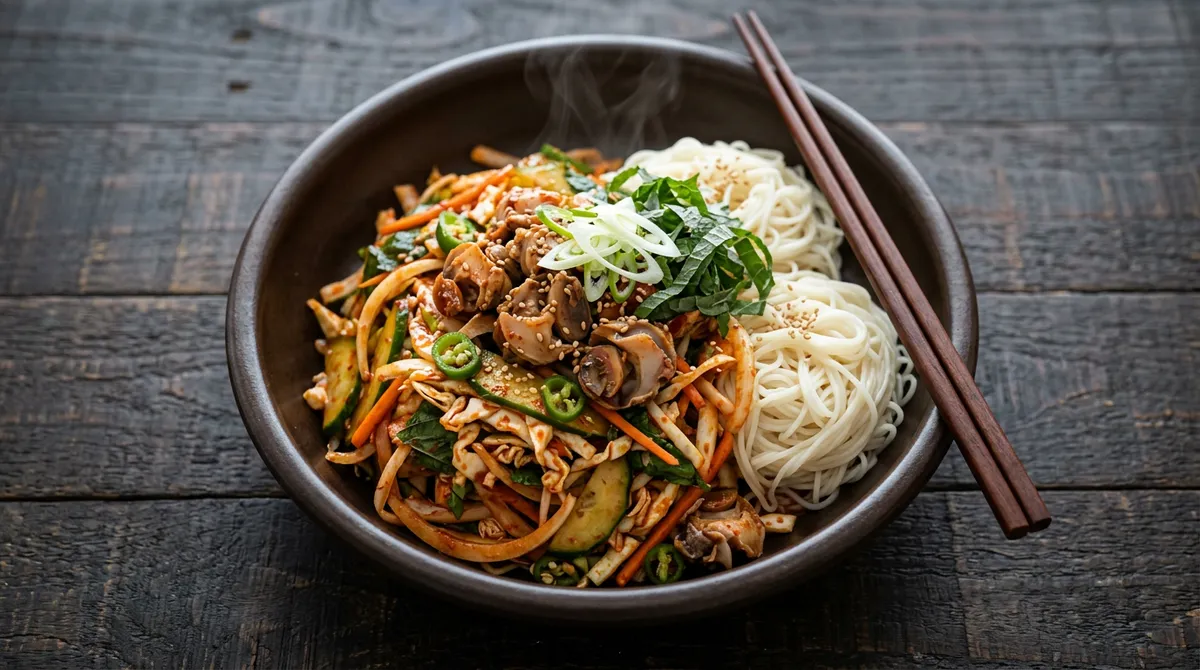 Spicy Whelk Noodles – The Sauce Ratio I Learned from a Bar Owner