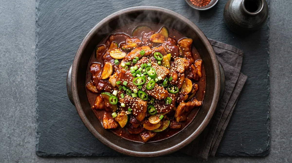 고추장부어 항정살, 소스를 반으로 졸이니까 진짜 중독되는 맛이에요