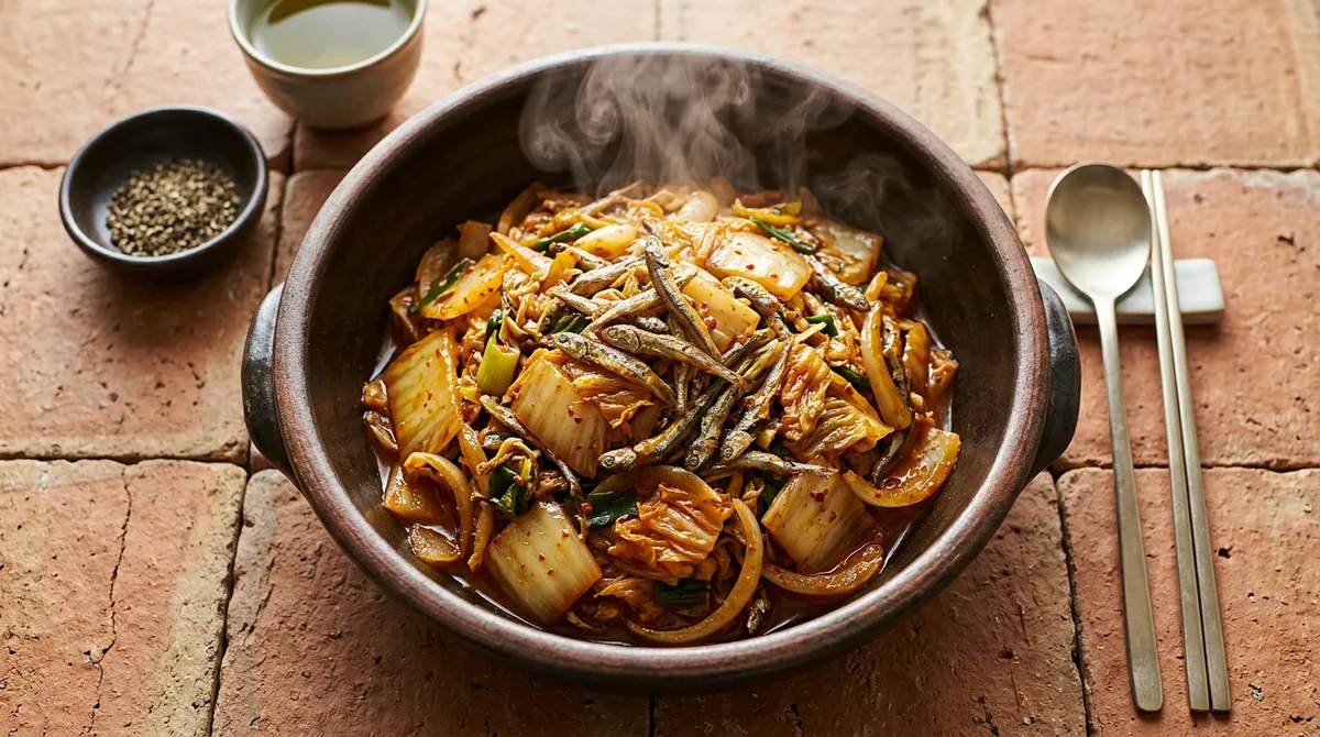 Kimchi Stir-Fry with a Handful of Anchovies Makes You Go Through Three Bowls of Rice