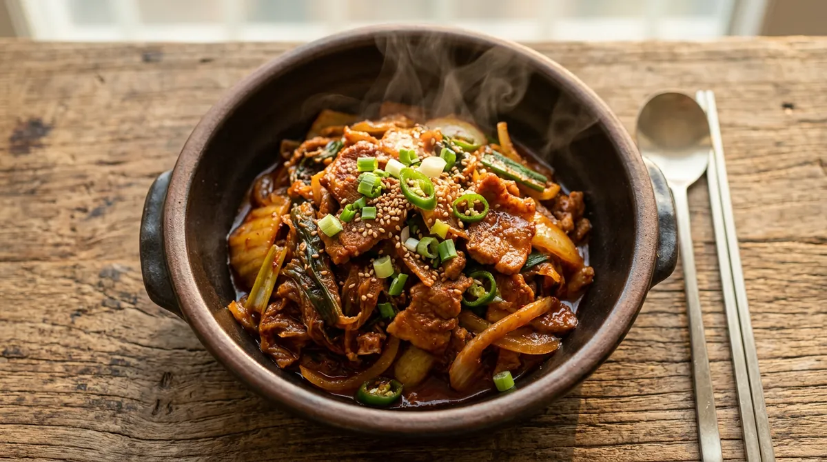 김치제육볶음, 김치 먼저 충분히 볶아야 이 맛이 나요
