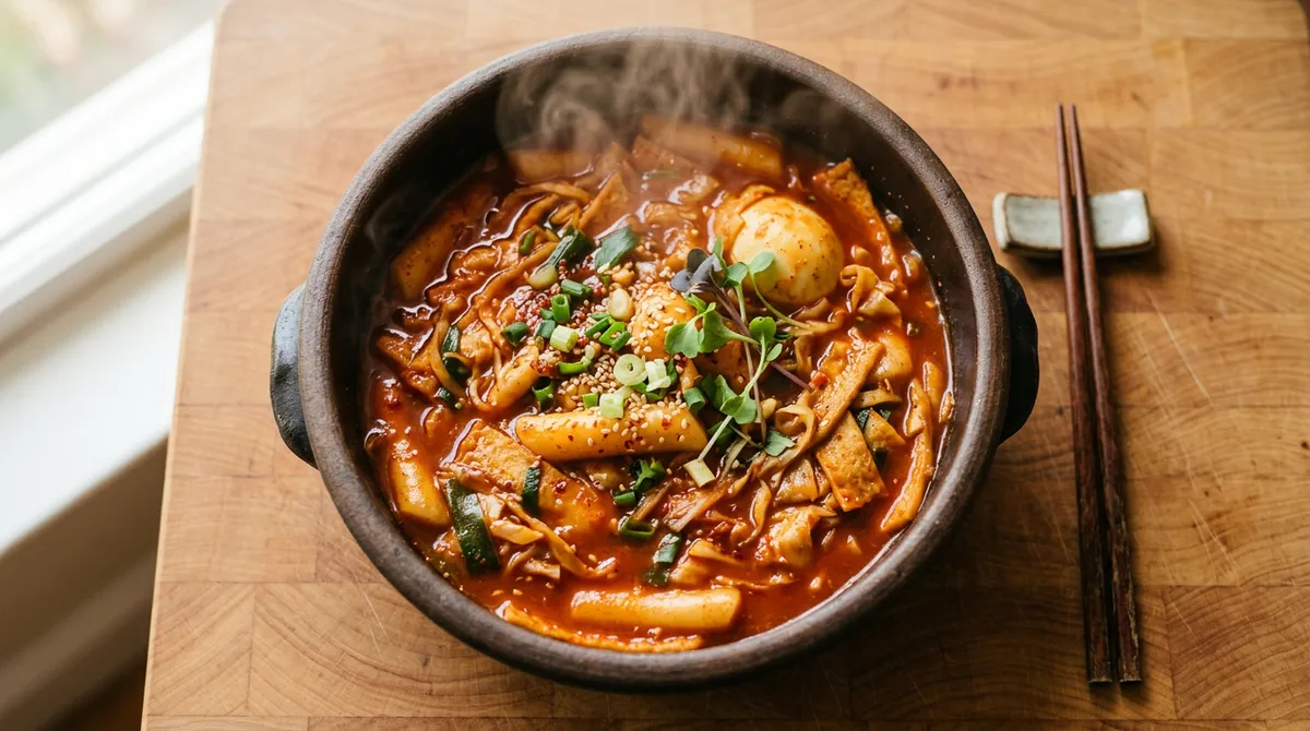 비룡 떡볶이, 물 2리터에 재료 다 넣고 20분 끓이면 진짜 분식집 맛 나요