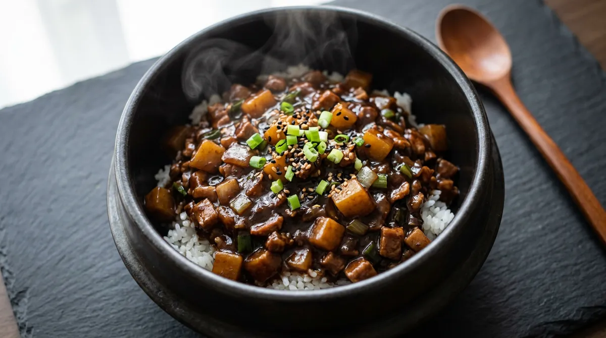 짜장밥, 파기름부터 내야 진짜 맛이 나요