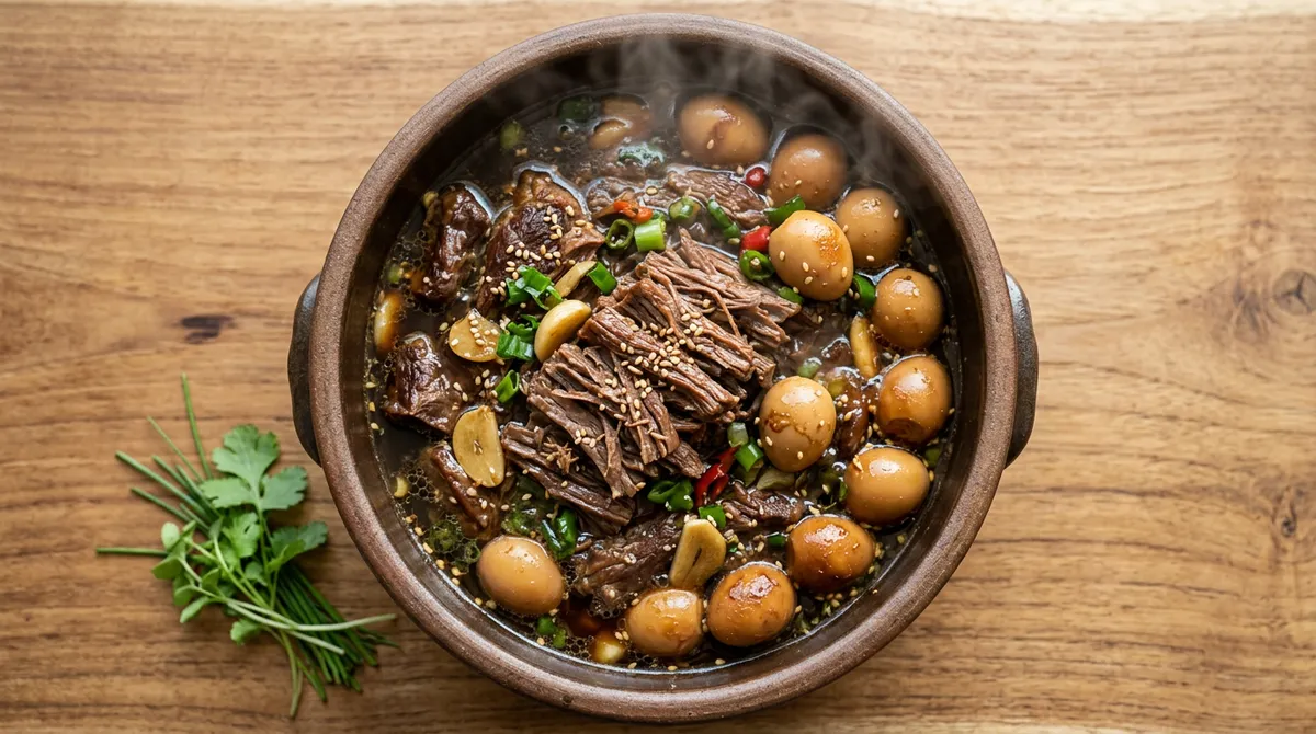 소고기 장조림, 아롱사태에 메추리알 넣었더니 반찬가게 1위 맛이 나왔어요