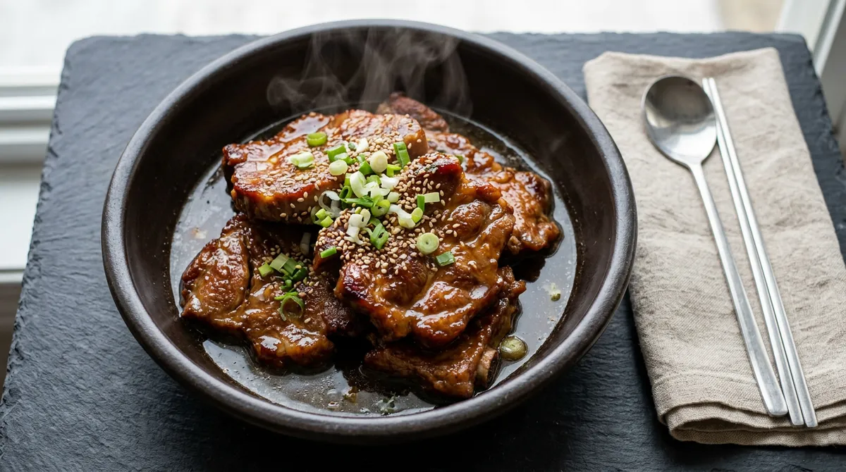 양념돼지갈비, 2시간 재워두면 집에서도 식당 맛 나요