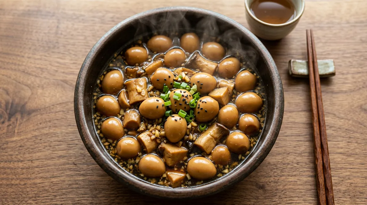 메추리알 장조림, 멸치코인 하나로 이렇게 깊은 맛이 나요
