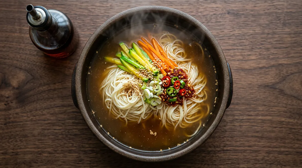 잔치국수, 멸치 덖어서 갈아 넣으니까 깊은 육수 맛이 나요