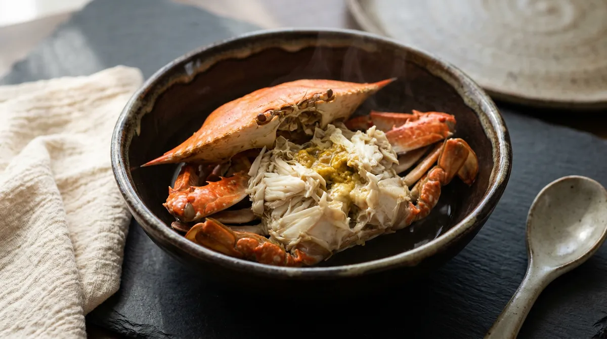 꽃게찜, 청주 한 컵만 넣으면 잡내 없이 달달한 게살 맛이 제대로 나요