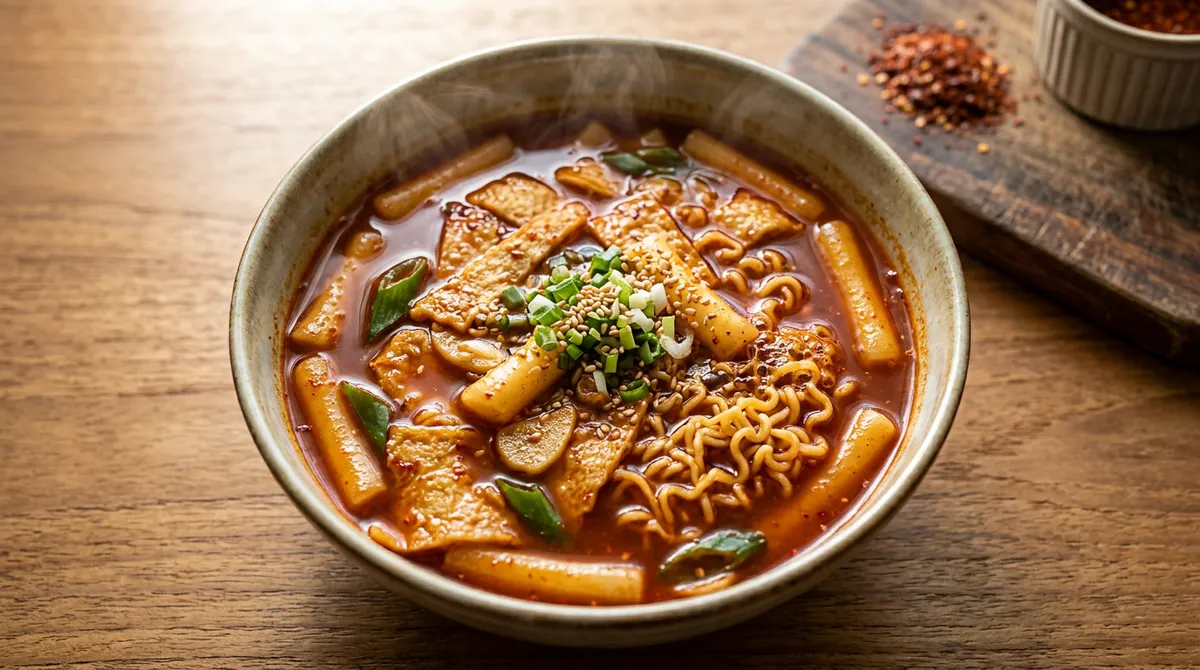 라볶이, 떡을 소스에 먼저 재워서 끓이니까 국물이 확 달라요