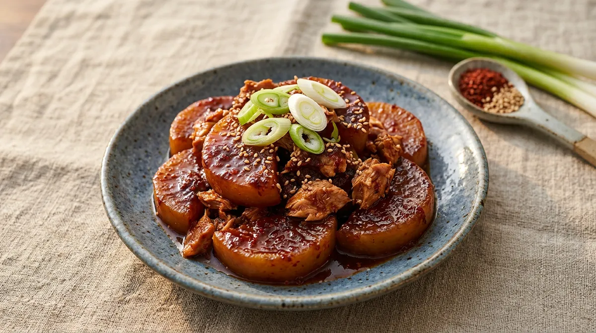 참치 무조림, 생선 손질 없이 이렇게 쉽게 만들 수 있어요
