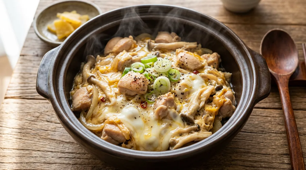 오야꼬동, 닭가슴살에 마요네즈 넣으면 퍽퍽함이 사라져요