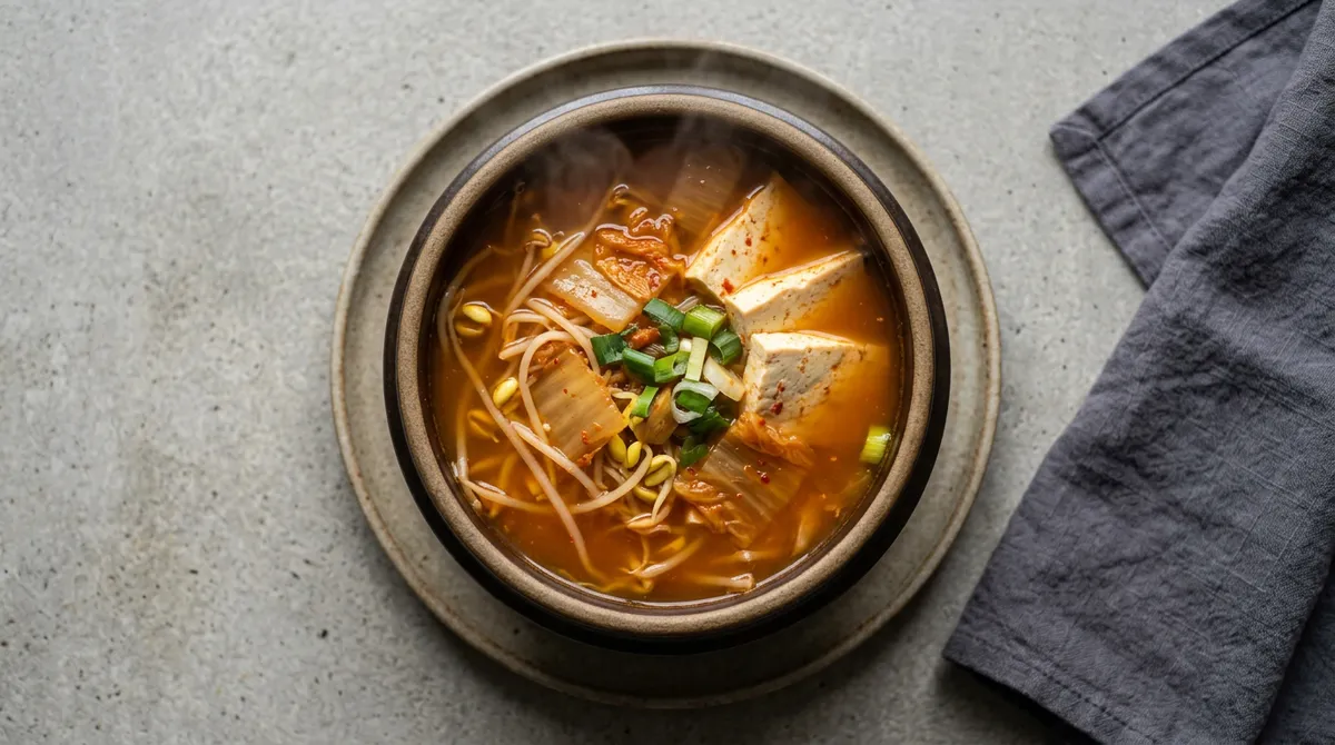 콩나물김칫국, 김치국물 넣어야 진짜 맛이 나요