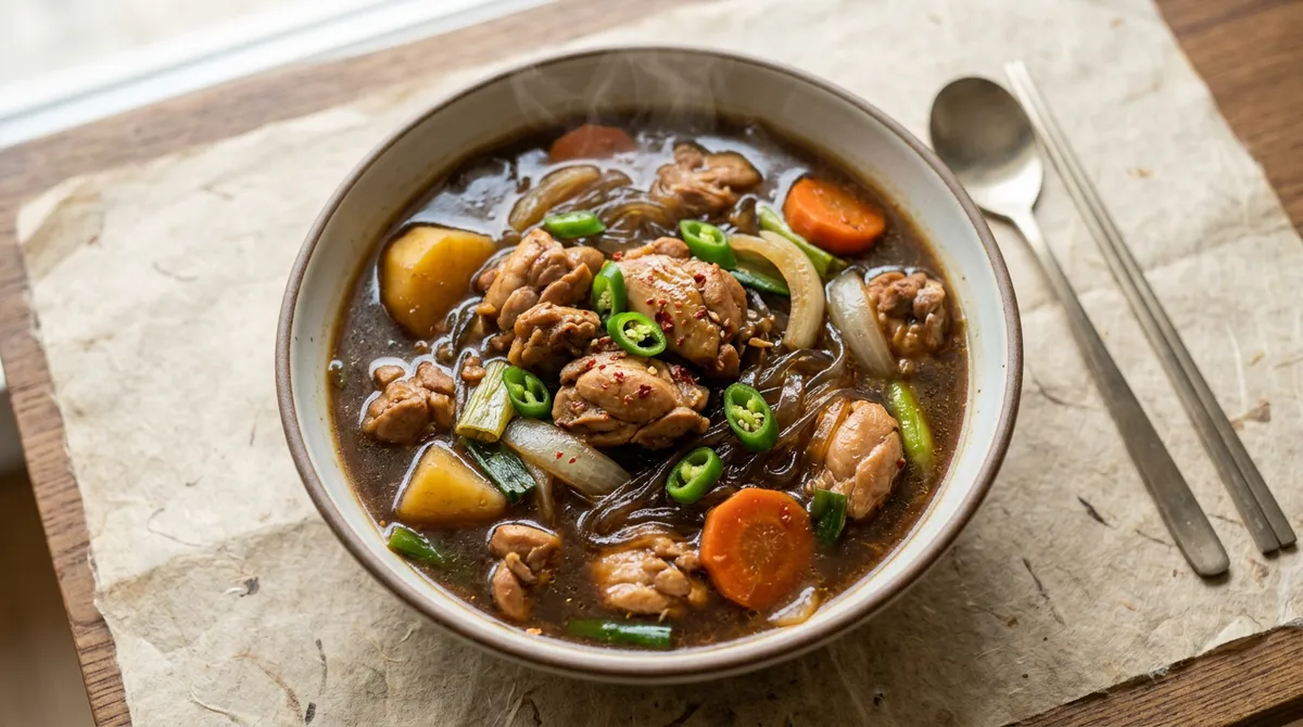 찜닭, 닭 먼저 볶다가 간장 조려야 국물이 진해요