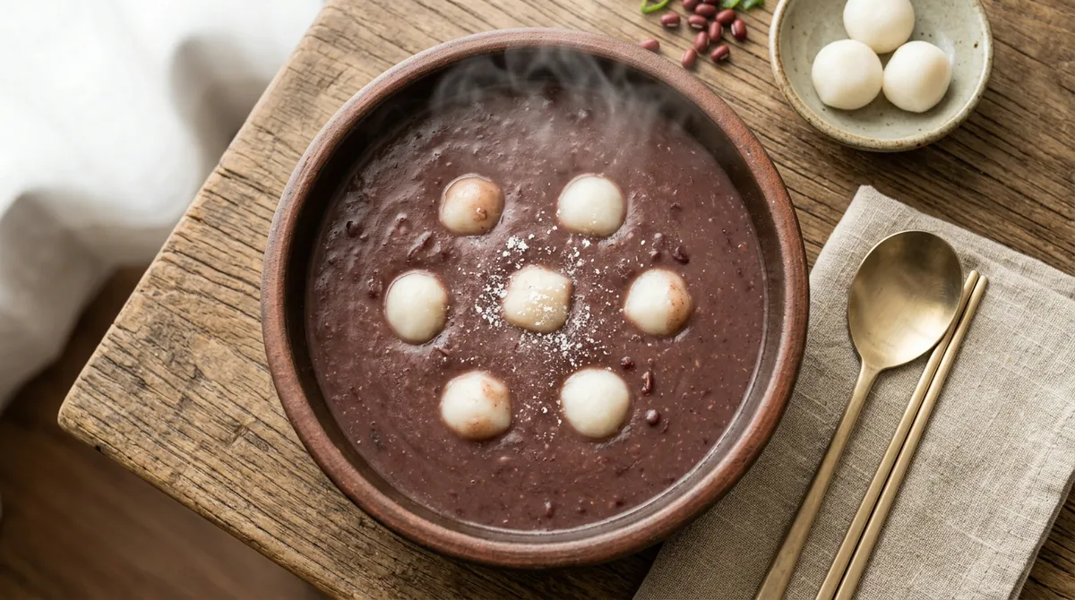 Red Bean Porridge (Patjuk) - Much Faster and Smoother with a Pressure Cooker and Blender