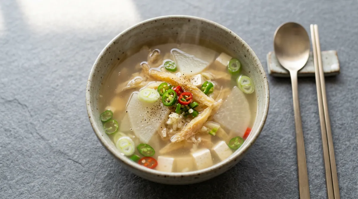 Dried Pollack and Radish Soup, Perfect for Breakfast and It Comes Together Faster Than You Think