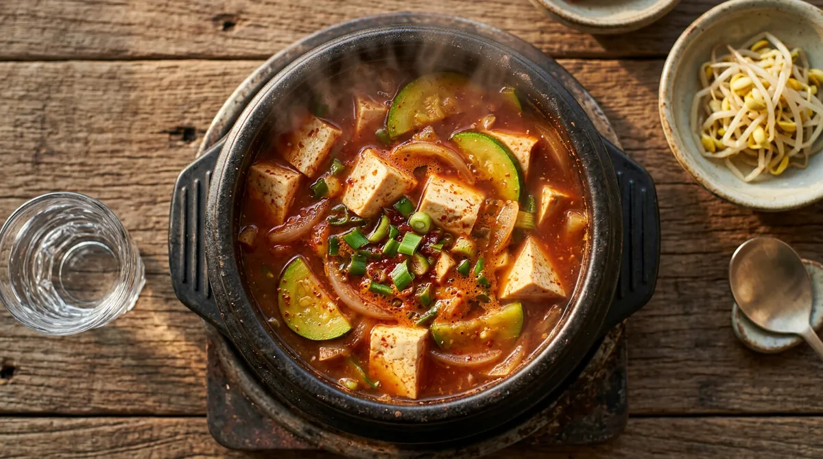 두부찌개, 식초 한 방울 넣었더니 맛이 완전히 달라졌어요