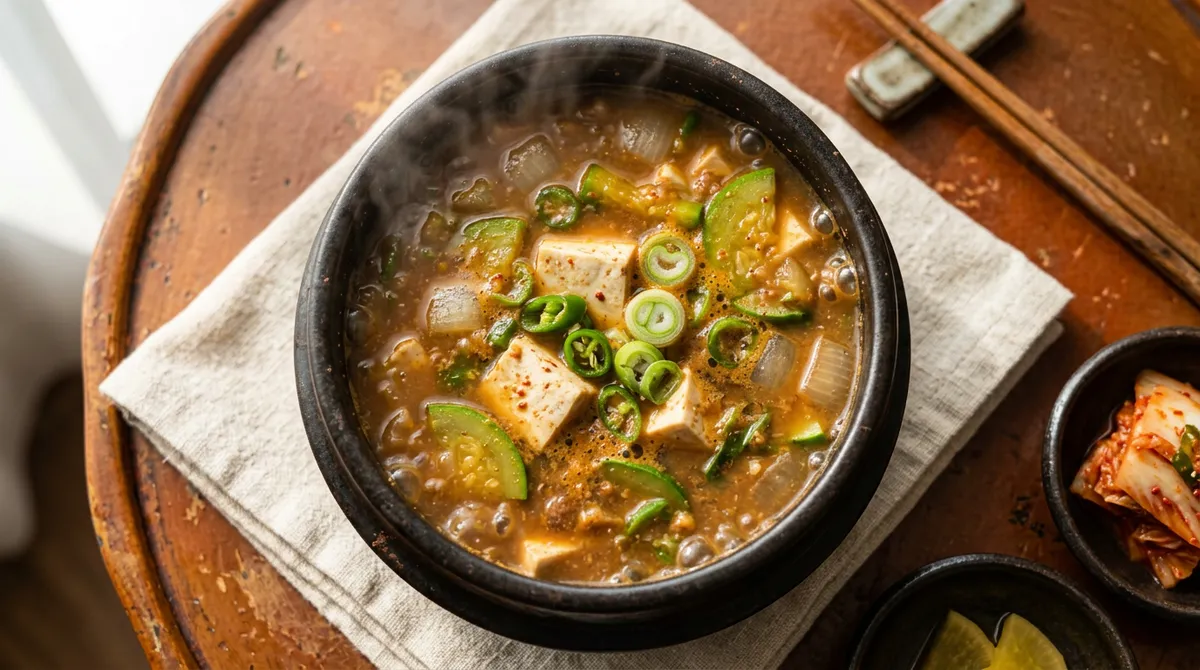 청국장, 코인육수로 끓이면 맛이 확 달라져요