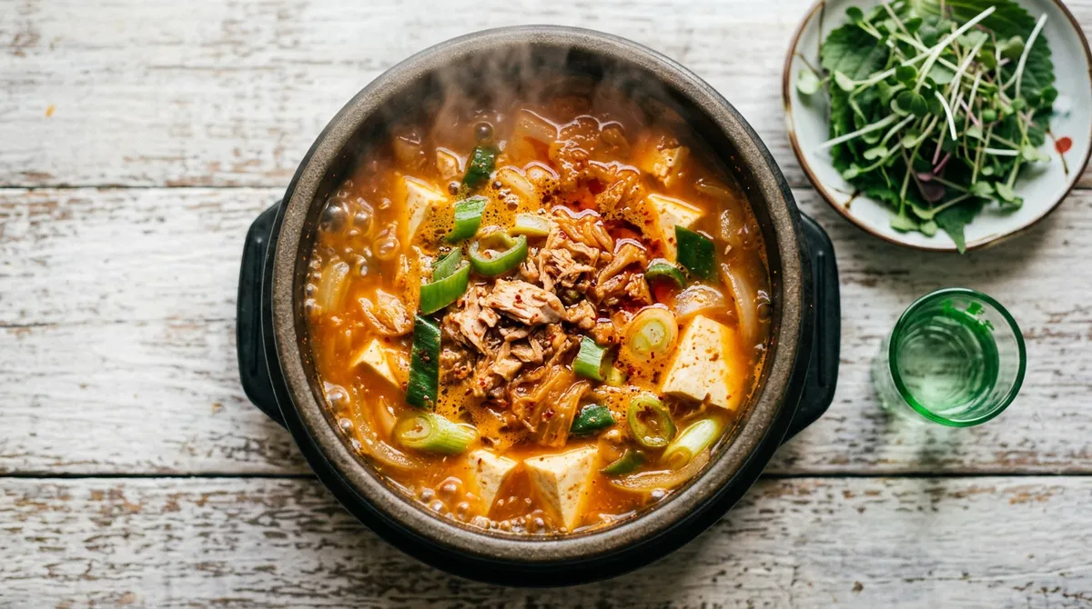 참치김치찌개, 참치기름으로 볶기 시작하면 국물이 진짜 달라요