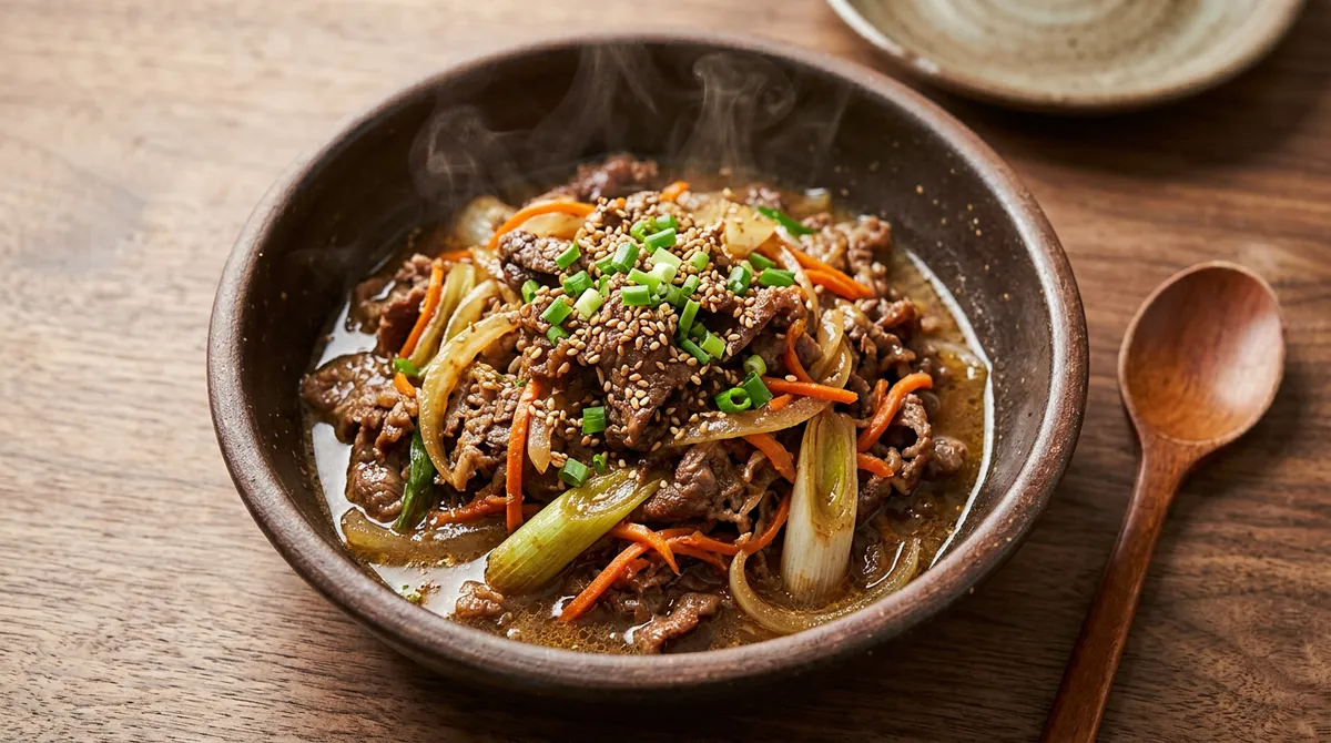 명절 소불고기, 굴소스 두 숟갈 넣으니까 감칠맛이 확 달라요