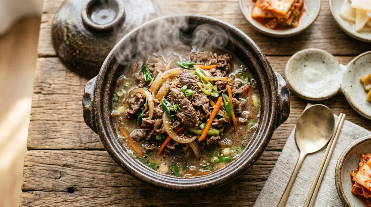 소불고기, 소스 배합이 핵심인데 기사식당 맛 그대로 나와요