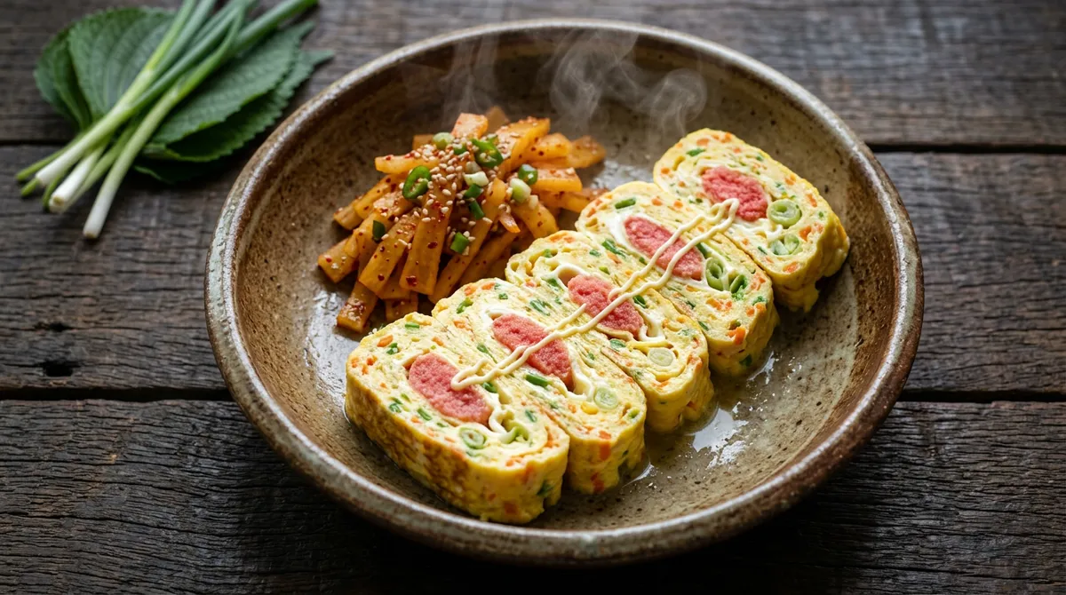 Mentaiko Rolled Omelette - Straining the Egg Mixture Makes It Truly Silky Smooth