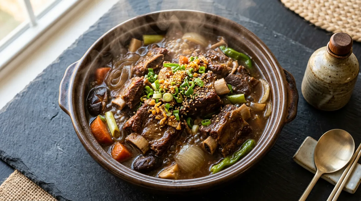 소갈비찜, 고기 먼저 구워서 마이야르 낸 다음 끓이니까 맛이 달라요