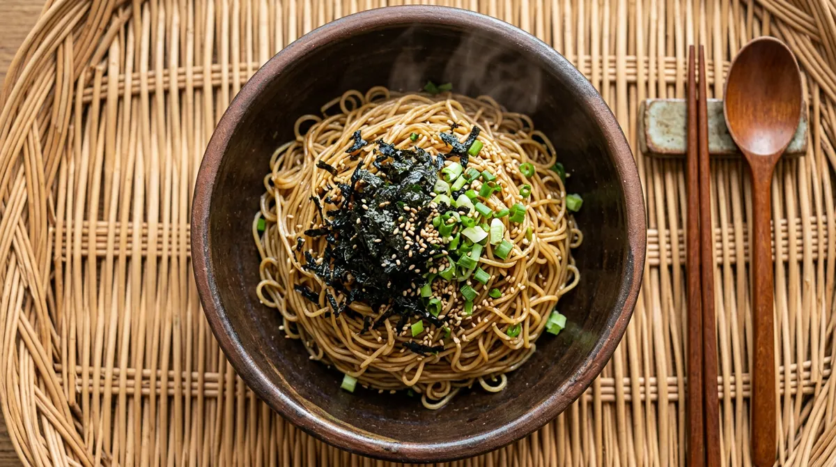 간장국수, 설탕 꼭 넣어야 단짠 맛이 제대로 나와요