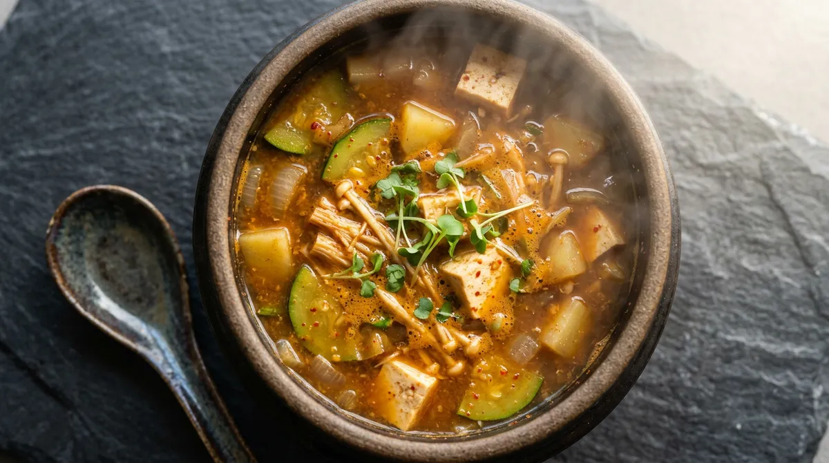된장찌개, 멸치를 갈아 넣으면 육수 따로 안 내도 돼요