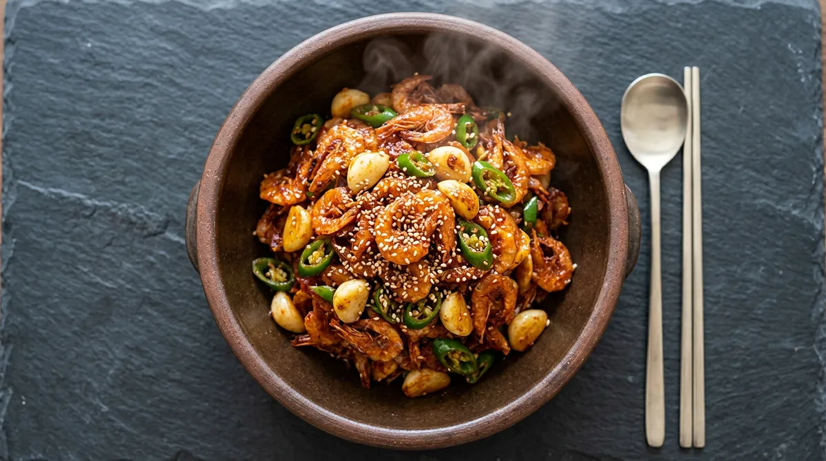 고추장새우볶음, 소스 따로 끓이고 불 끄고 버무리니까 새우가 바삭하게 살아요