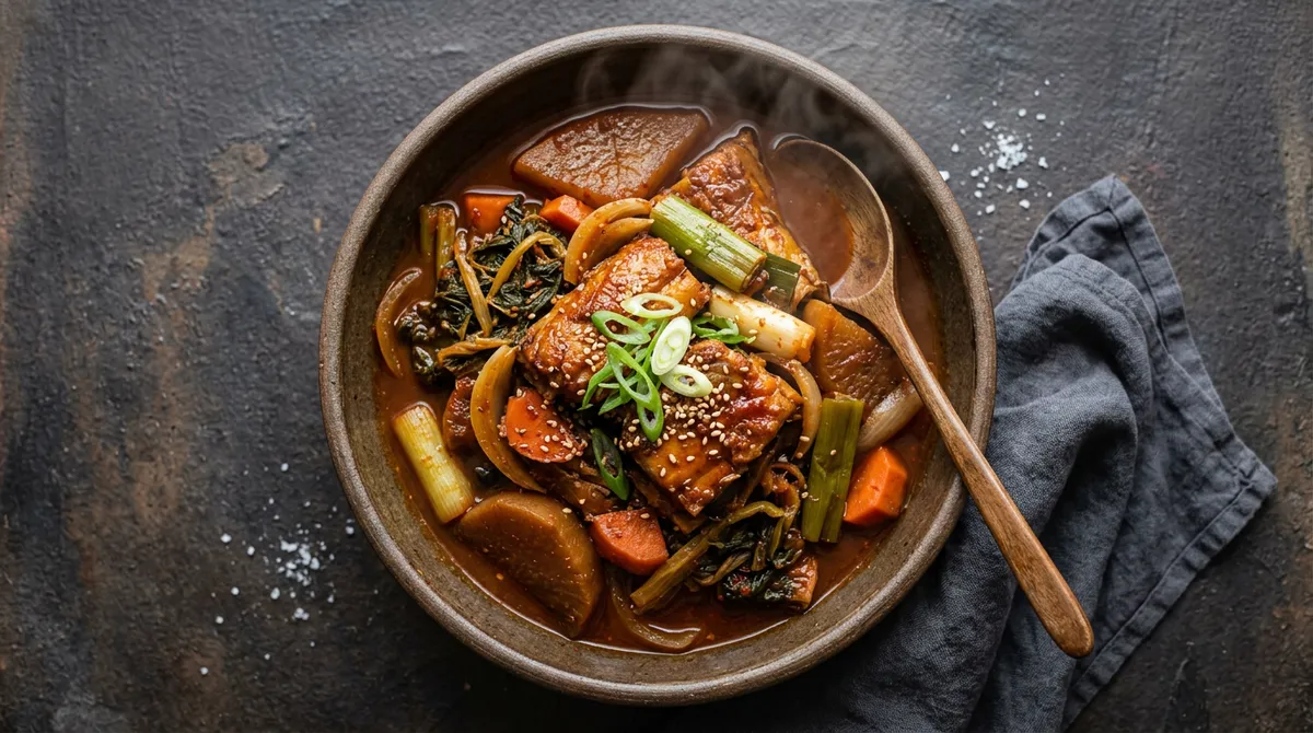 코다리찜, 무 먼저 삶아두고 소스랑 같이 끓이면 간이 속까지 배요