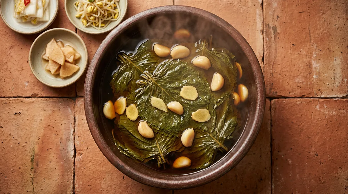 깻잎장아찌, 찜기에 쪄서 만드니까 향이 진하고 부드러워요