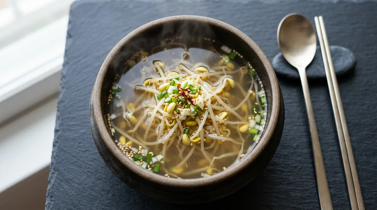 콩나물 하나로 국이랑 무침 두 가지, 국물까지 버리면 안 돼요