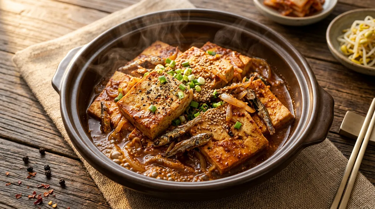 두부조림, 멸치 덖어서 양념장에 넣었더니 국물 맛이 달라요