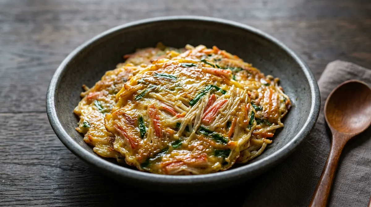 팽이버섯맛살전, 3천 원 재료인데 명절 전판에 제일 빨리 없어지는 거예요