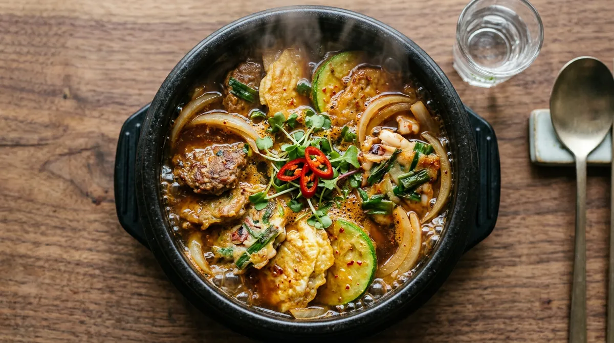 전찌개, 명절 남은 전에 간장소스 붓고 끓이면 국물이 진짜 맛있어요
