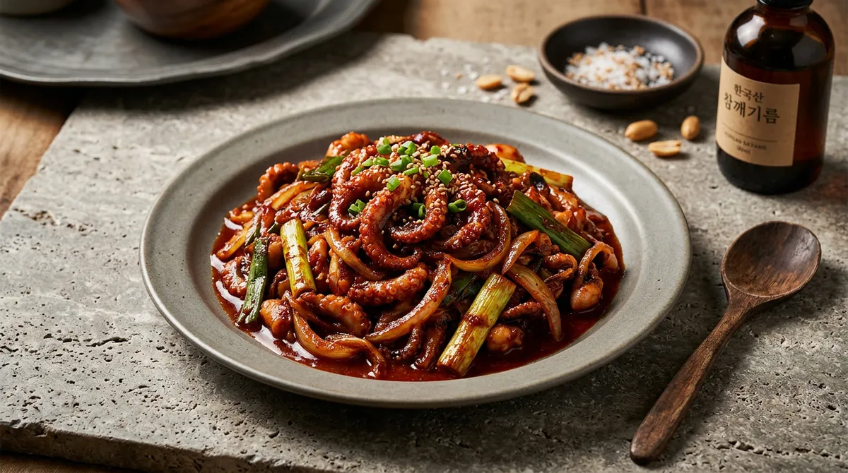 Stir-Fried Baby Octopus, The Fire Flavor Is Truly Different When Steamed First Then Marinated