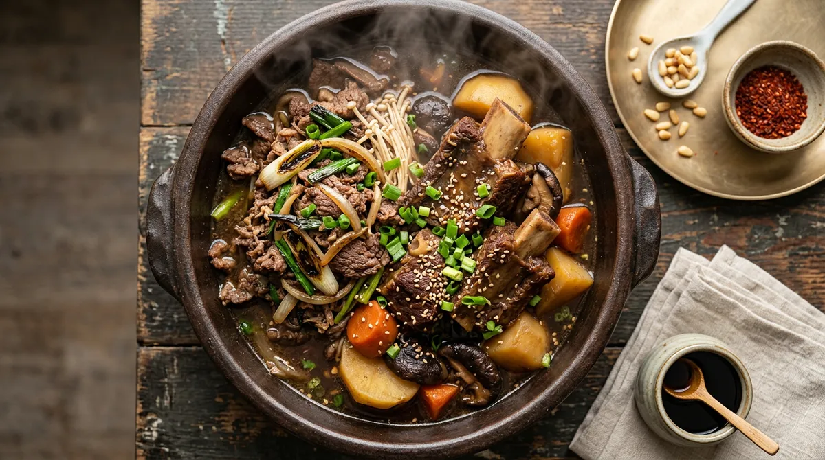 소불고기랑 갈비찜, 명절에 이 두 가지면 상차림 완성이에요