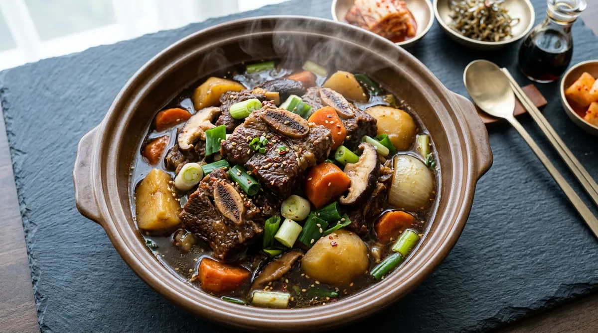 갈비찜, 초벌 없이 설탕이랑 맛술로 30분 담갔더니 핏물이 깔끔하게 빠졌어요