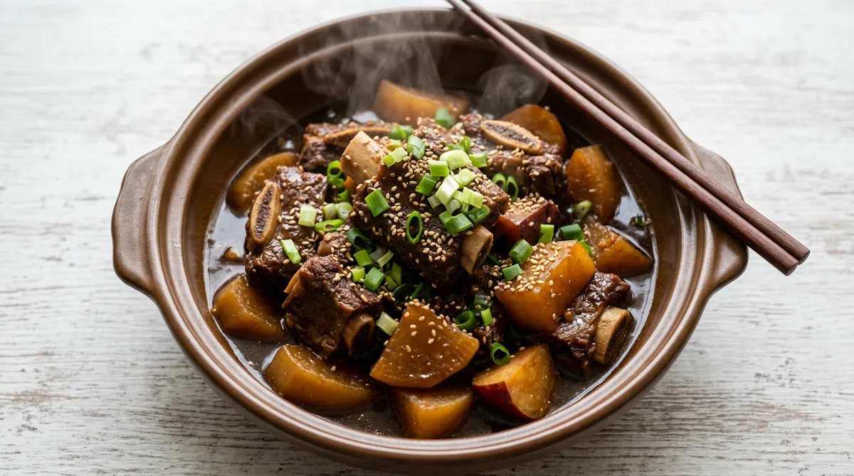 갈비찜, 간장 소스에 2시간만 두면 초보도 식당 맛 나요