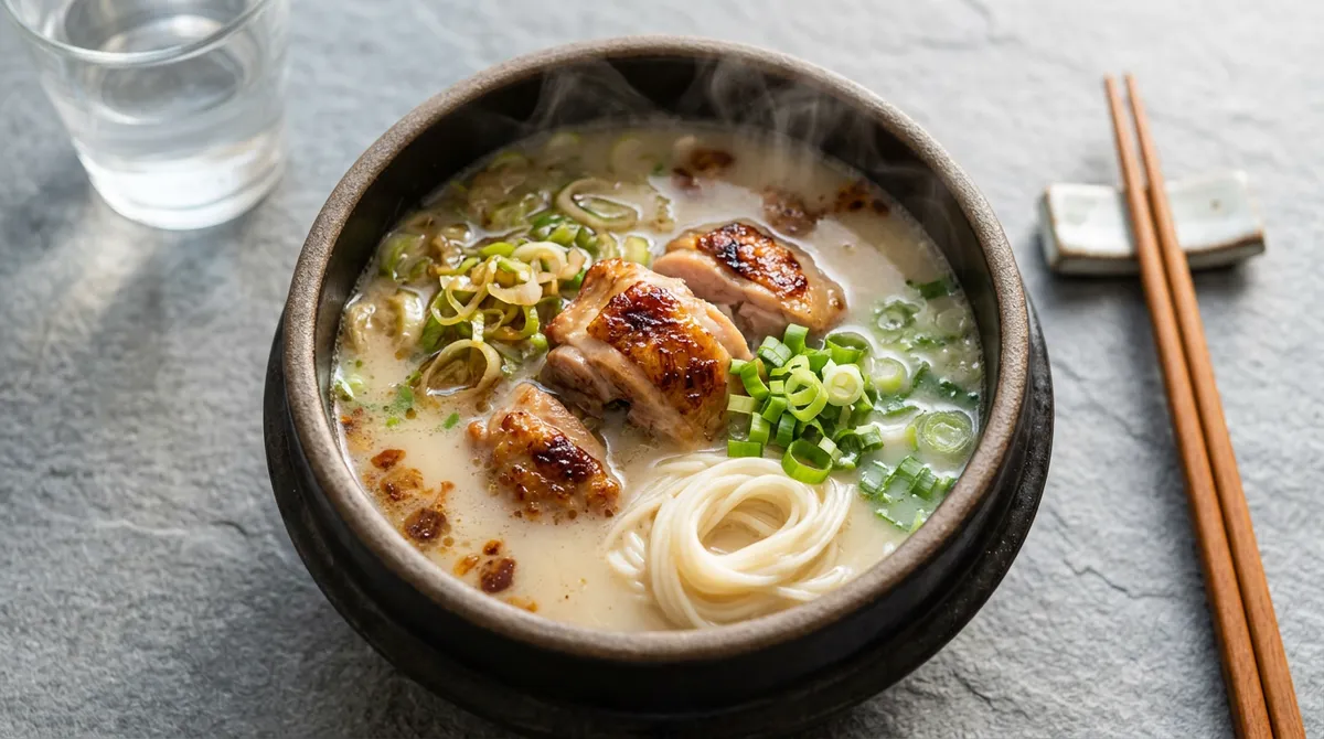 Chicken Gomtang, Browning in a Pan First Makes the Broth Completely Different