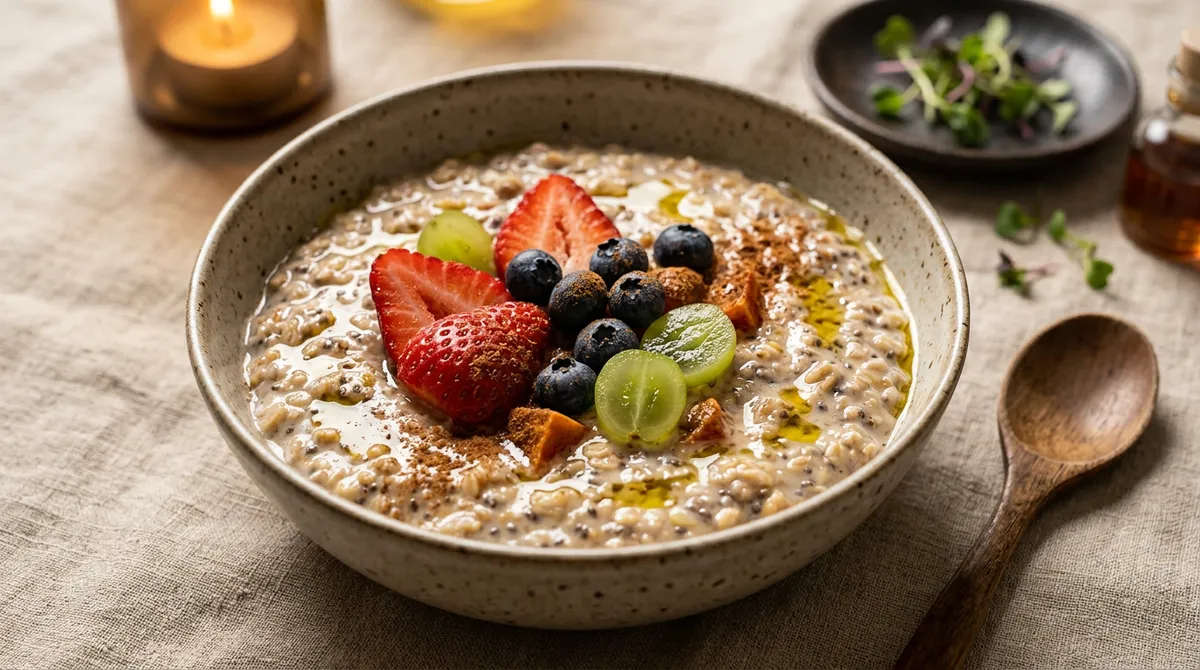 Overnight Oatmeal - Stir It Together the Evening Before for a Wonderful Morning Meal