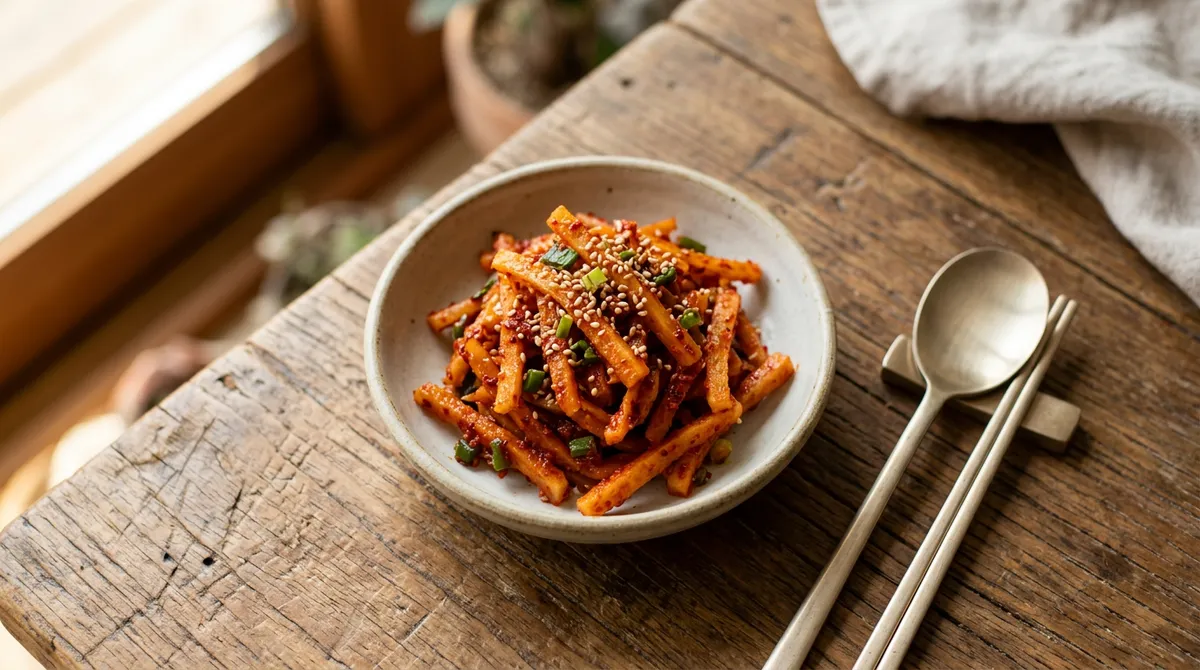 무말랭이무침, 바락바락 씻는 게 번거로워도 이게 맛을 결정해요