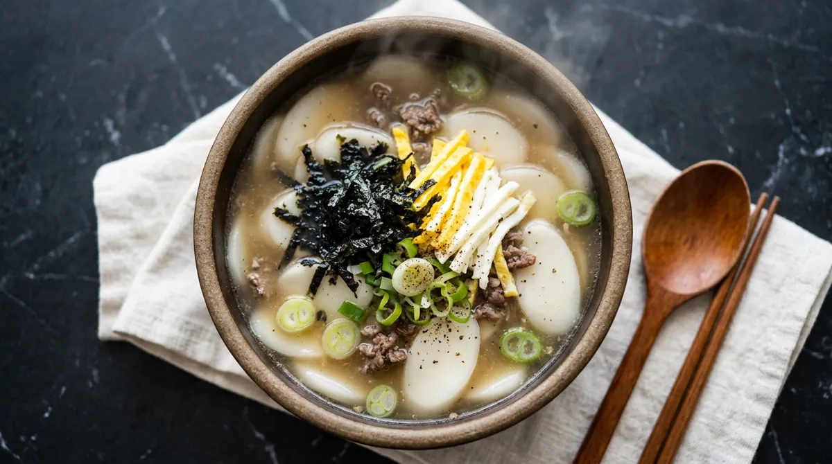 명절 떡국, 소고기 먼저 볶고 국간장에 재우면 맛이 달라져요