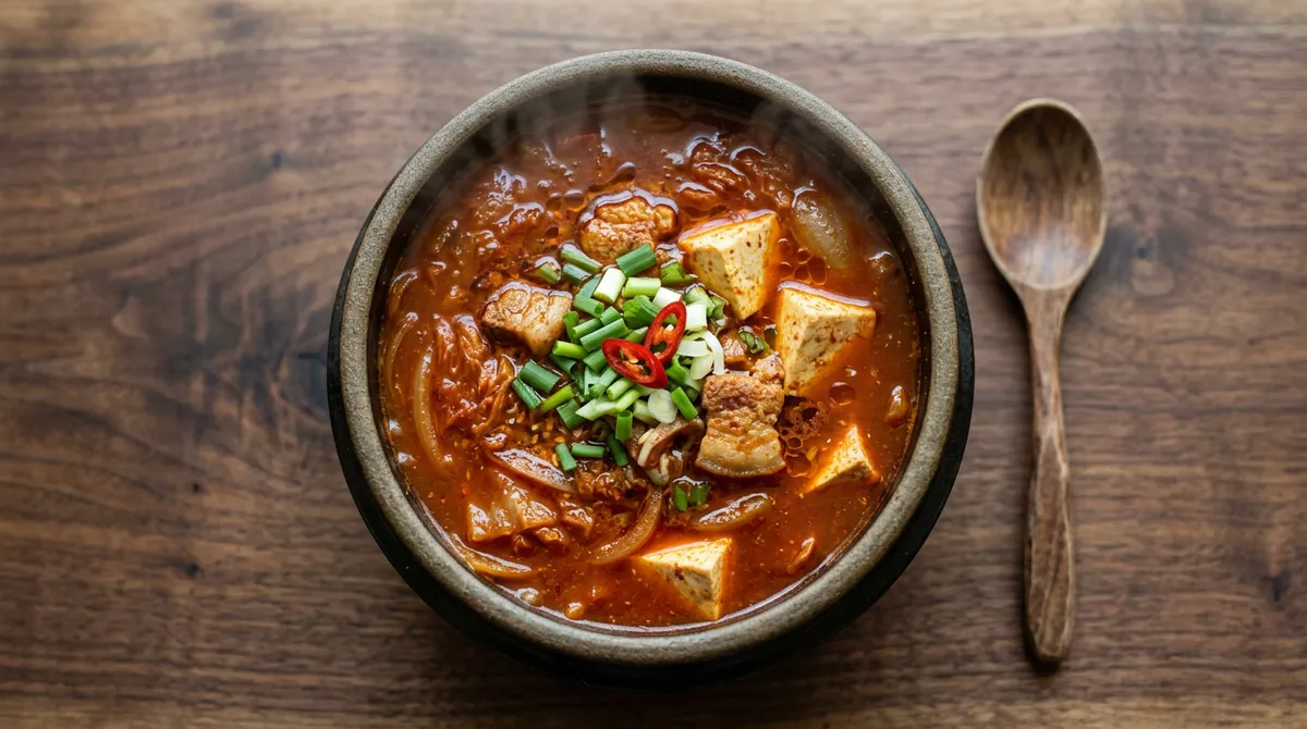 AI김치찌개, 커피가루 넣으니까 신맛 잡히고 국물이 깊어지더라고요