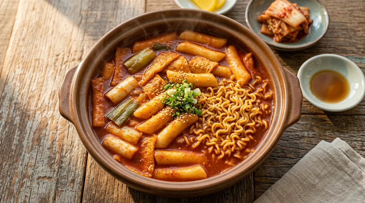 라볶이, 라면 스프 넣었더니 분식집 그 맛이 그대로 나왔어요