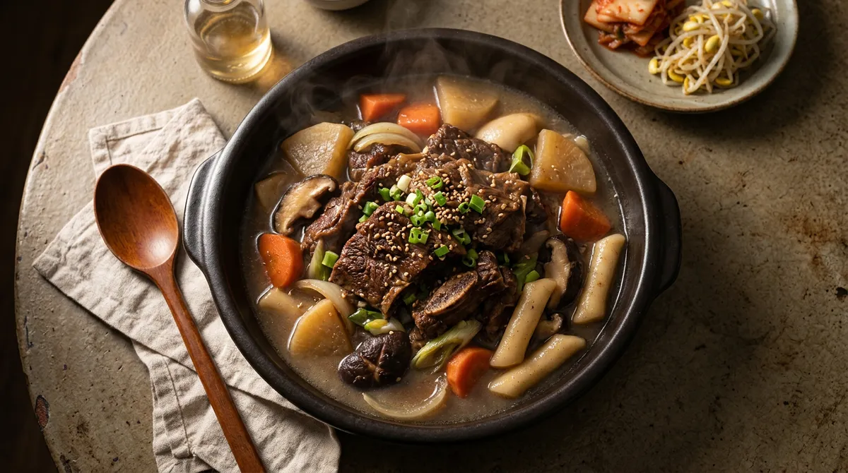 순살 통갈비찜, 먼저 굽고 배음료랑 쌍화탕에 끓이면 고기가 부드러워요