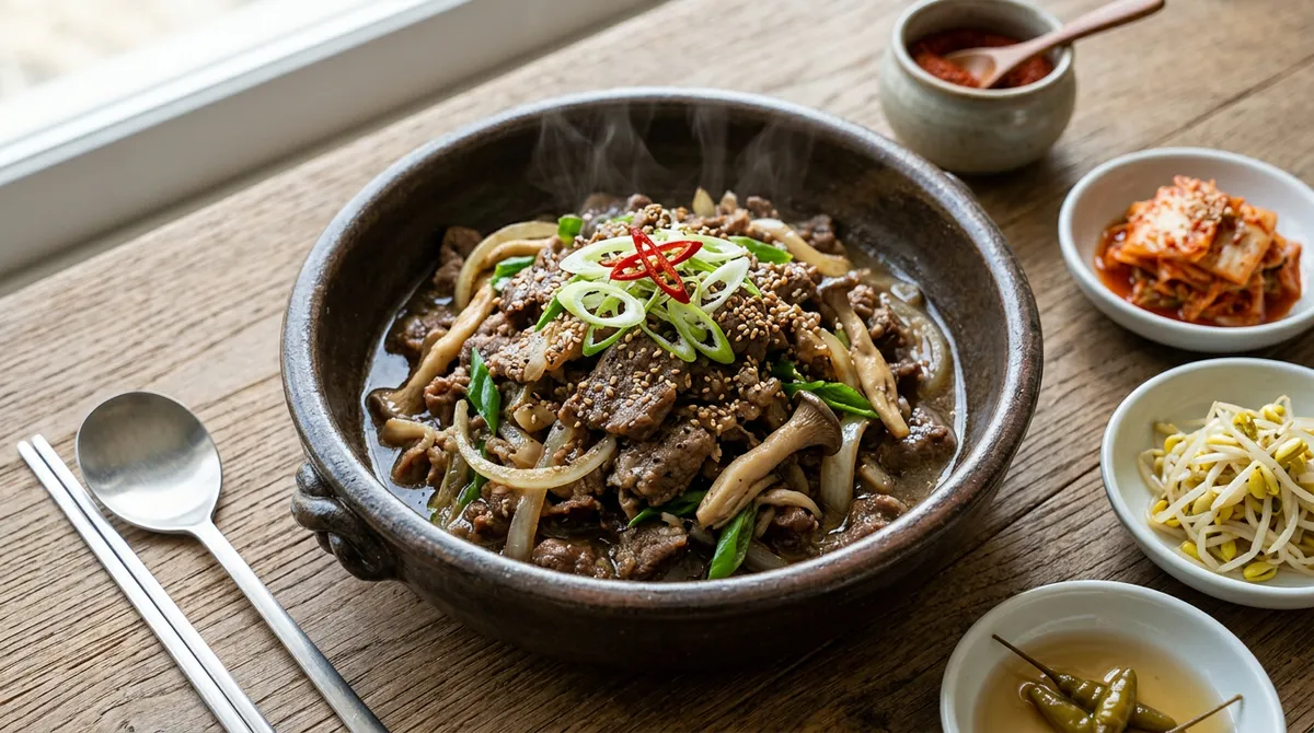 소불고기, 식초랑 액젓에 재웠더니 물기 없이 딱 맛있는 농도가 나와요