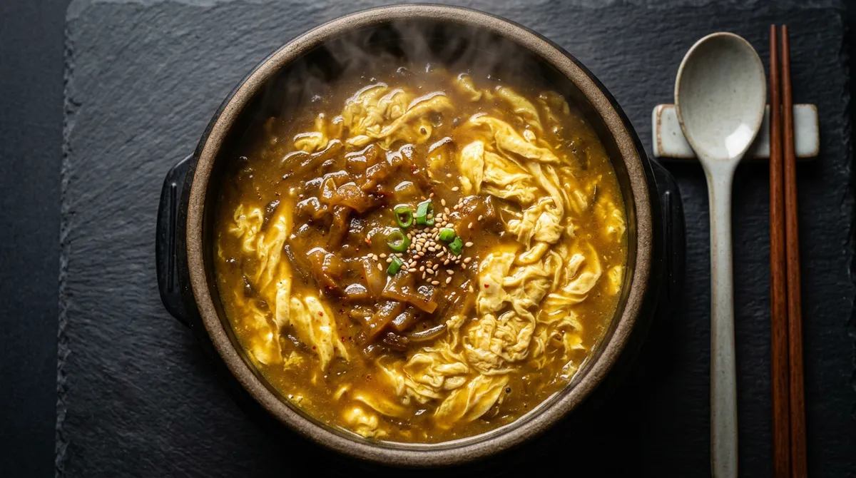 계란카레, 양파 전자렌지로 돌리고 볶으면 카레집 맛 나요