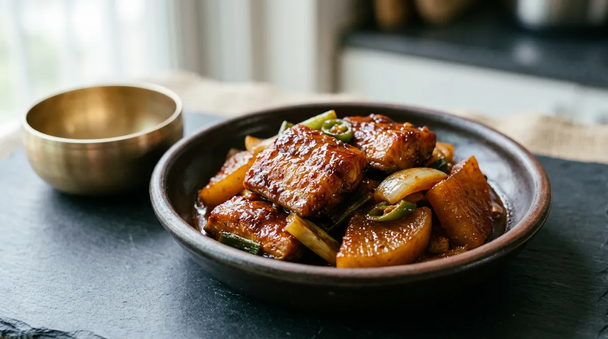 코다리조림, 먼저 구워서 졸이니까 살이 안 부서지고 진짜 맛있어요
