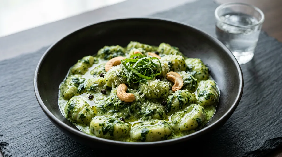 깻잎 페스토 시금치 뇨끼, 이탈리아 사람들이 모르는 조합