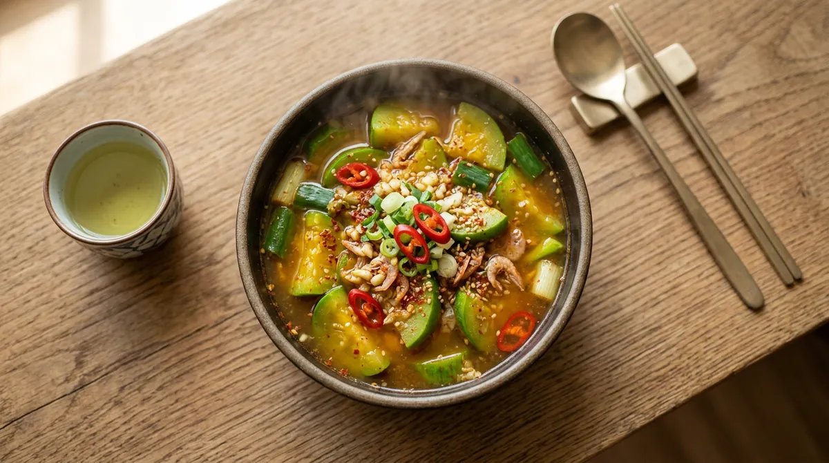 못난이 애호박찜, 새우젓이랑 들기름이면 간단하게 맛있어요